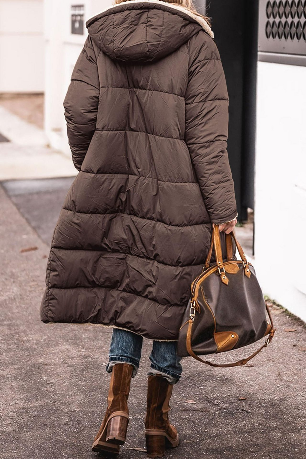Johna – Luxe Reversible Sherpa Jas