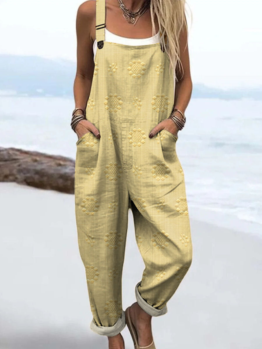 Chloe  | Ontspannen Patroon Jumpsuit