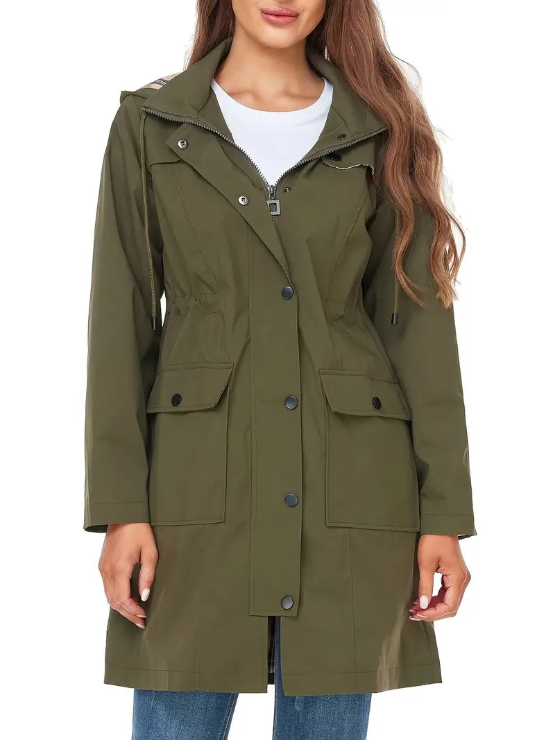 Comfortabel Water en Winddichte Dames Jas