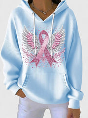 MORGAN – PINK RIBBON ENGELENVLEUGELS HOODIE