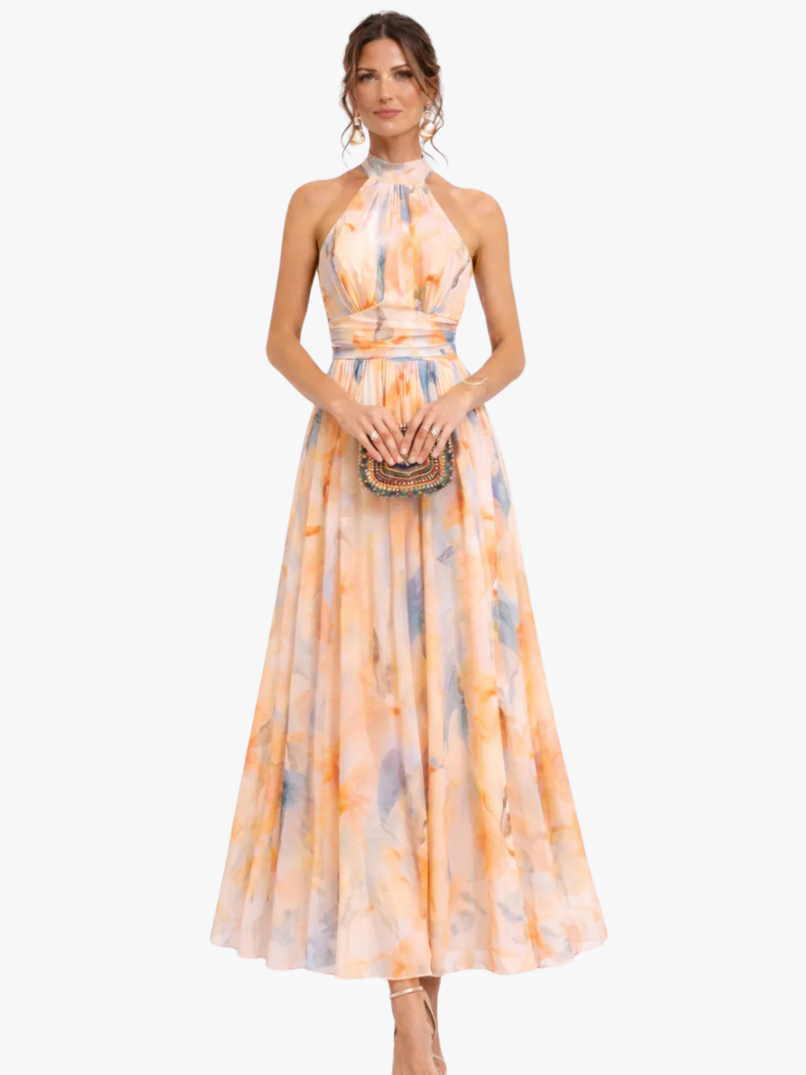 BLOEMENPATROON CHIFFONJURK VOOR VROUWEN