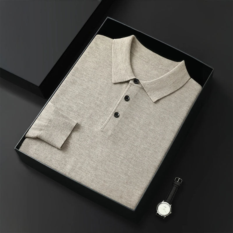 Riku 100% Merino Wol Polo