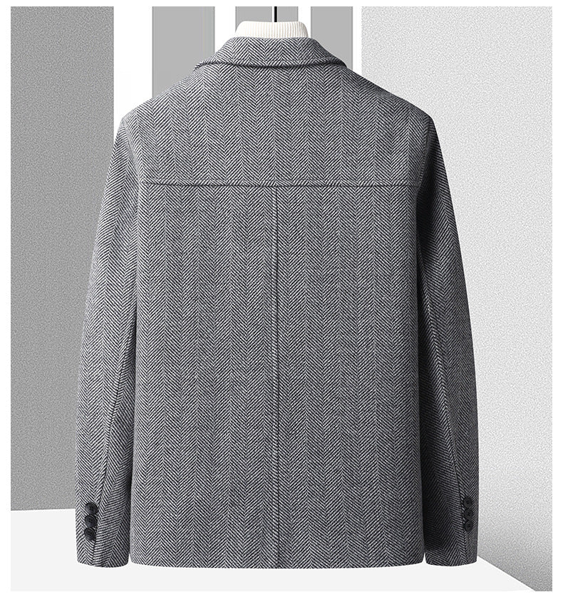 Savile Herringbone Wolcoat