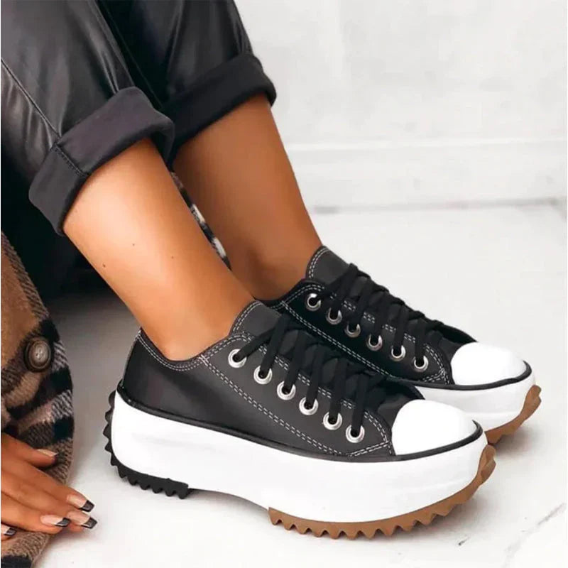 Alexandra Reed Vogue Stap Sneakers