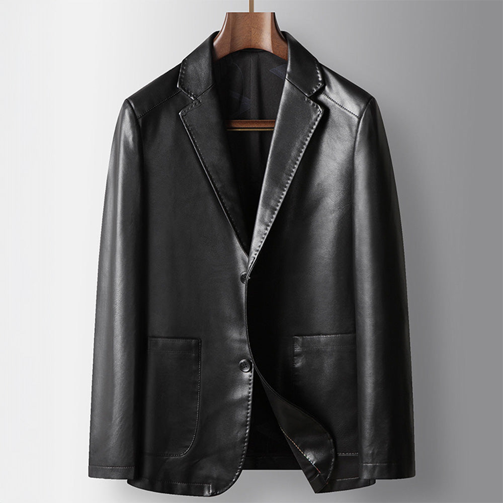 De Executive Leren Blazer
