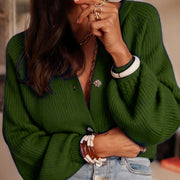 Blazer Trui Dames | Knoopsluiting & Verzorgde Look
