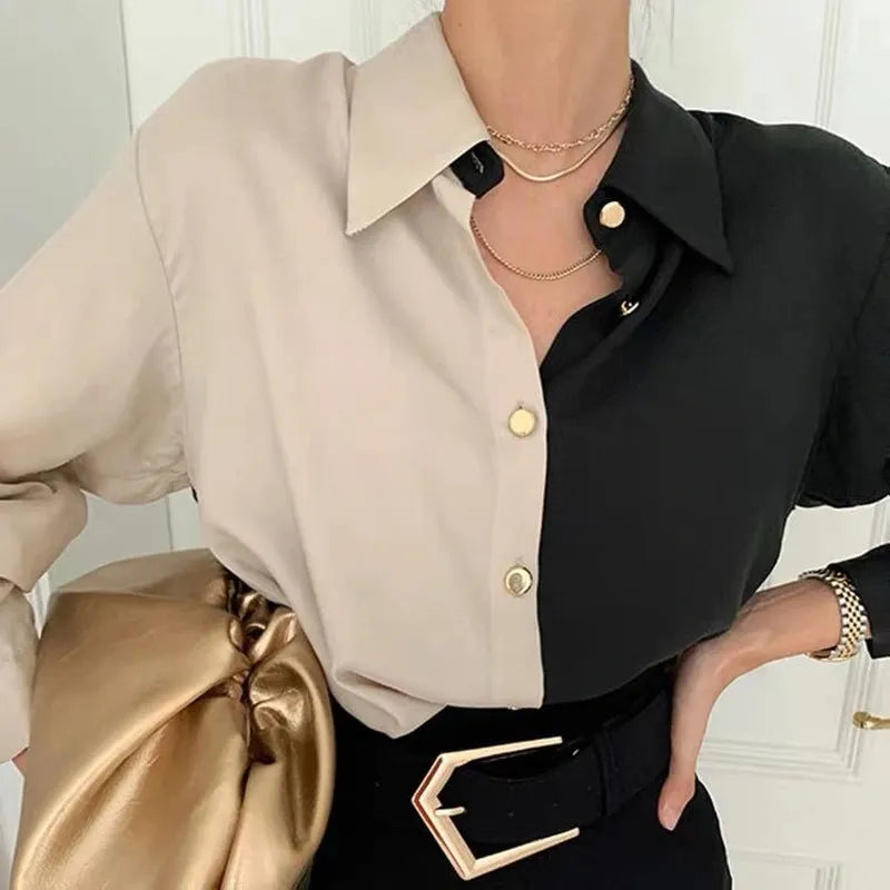 Blouse Dames | Lange Mouw & Tijdloze Elegantie