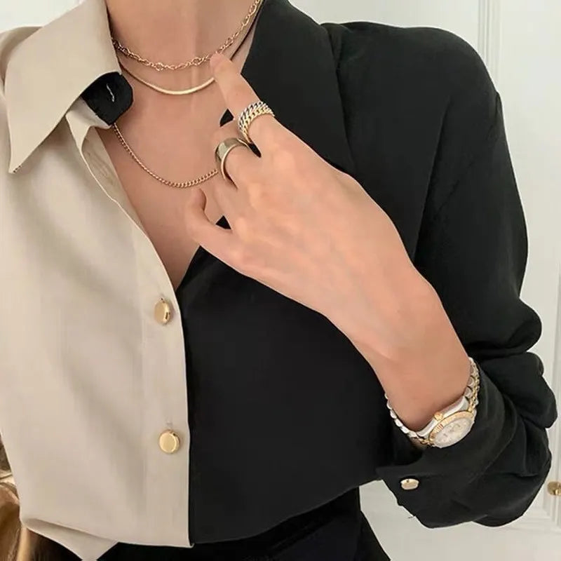 Blouse Dames | Lange Mouw & Tijdloze Elegantie