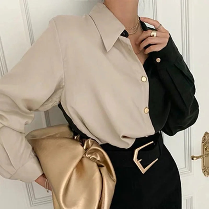 Blouse Dames | Lange Mouw & Tijdloze Elegantie