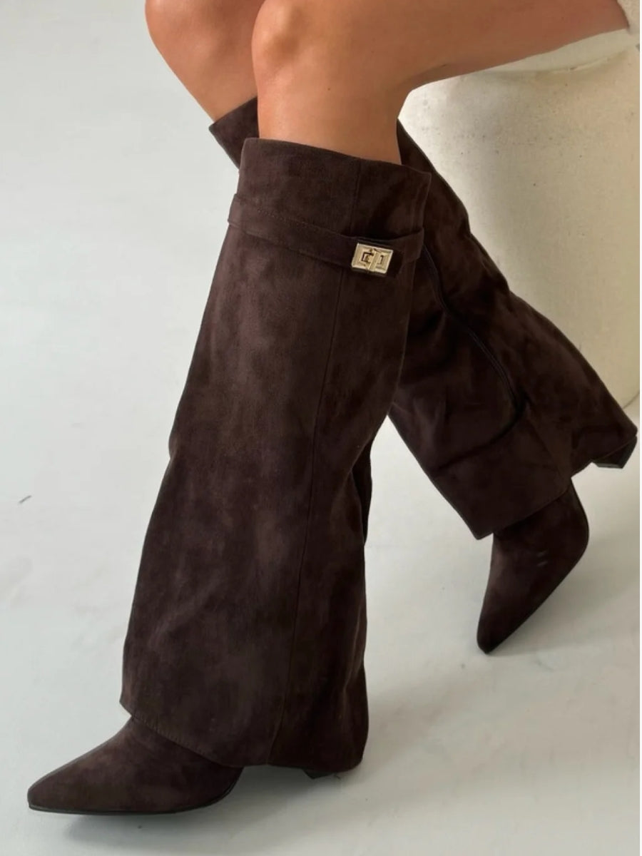 Boots Dames | Elegante Gouden Details & Stijlvolle Afwerking