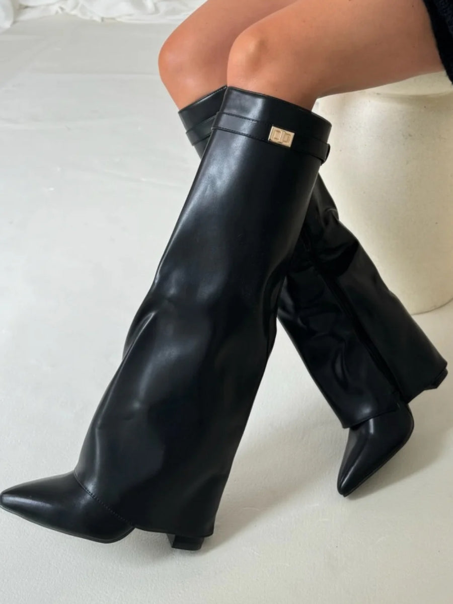 Boots Dames | Elegante Gouden Details & Stijlvolle Afwerking