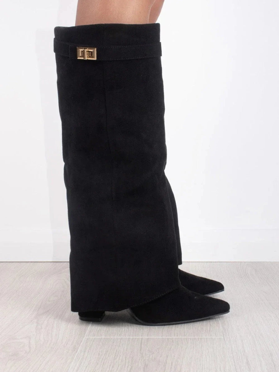 Boots Dames | Elegante Gouden Details & Stijlvolle Afwerking