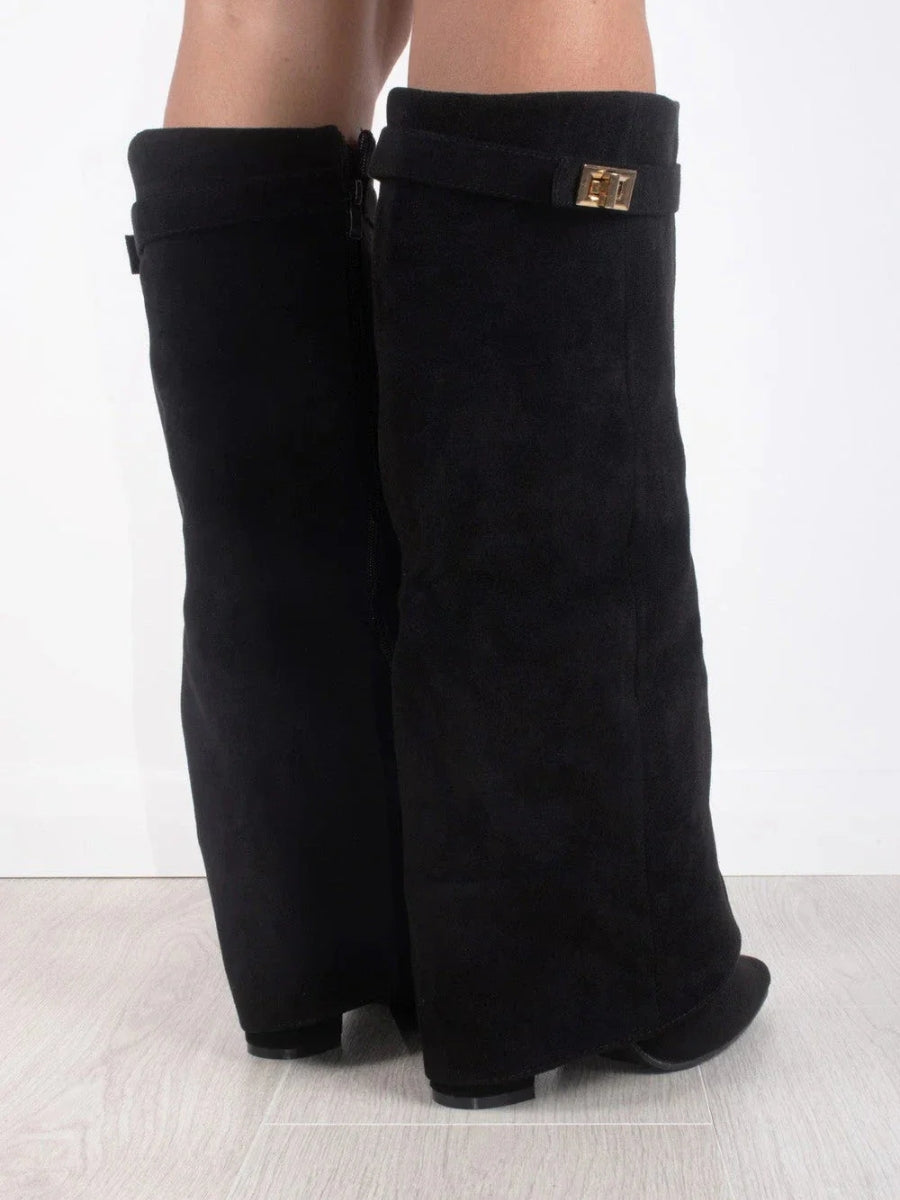 Boots Dames | Elegante Gouden Details & Stijlvolle Afwerking
