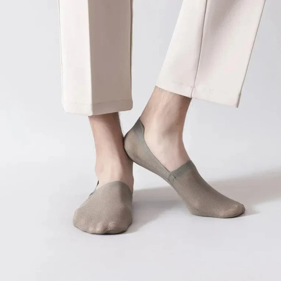Onzichtbare Ademend Antislip Sokken