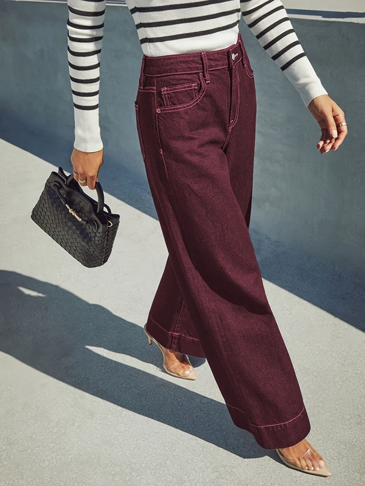 Broek met Wijde Pijpen Dames | Comfortabel & Bewegingsvrij