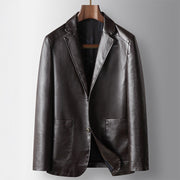 De Executive Leren Blazer