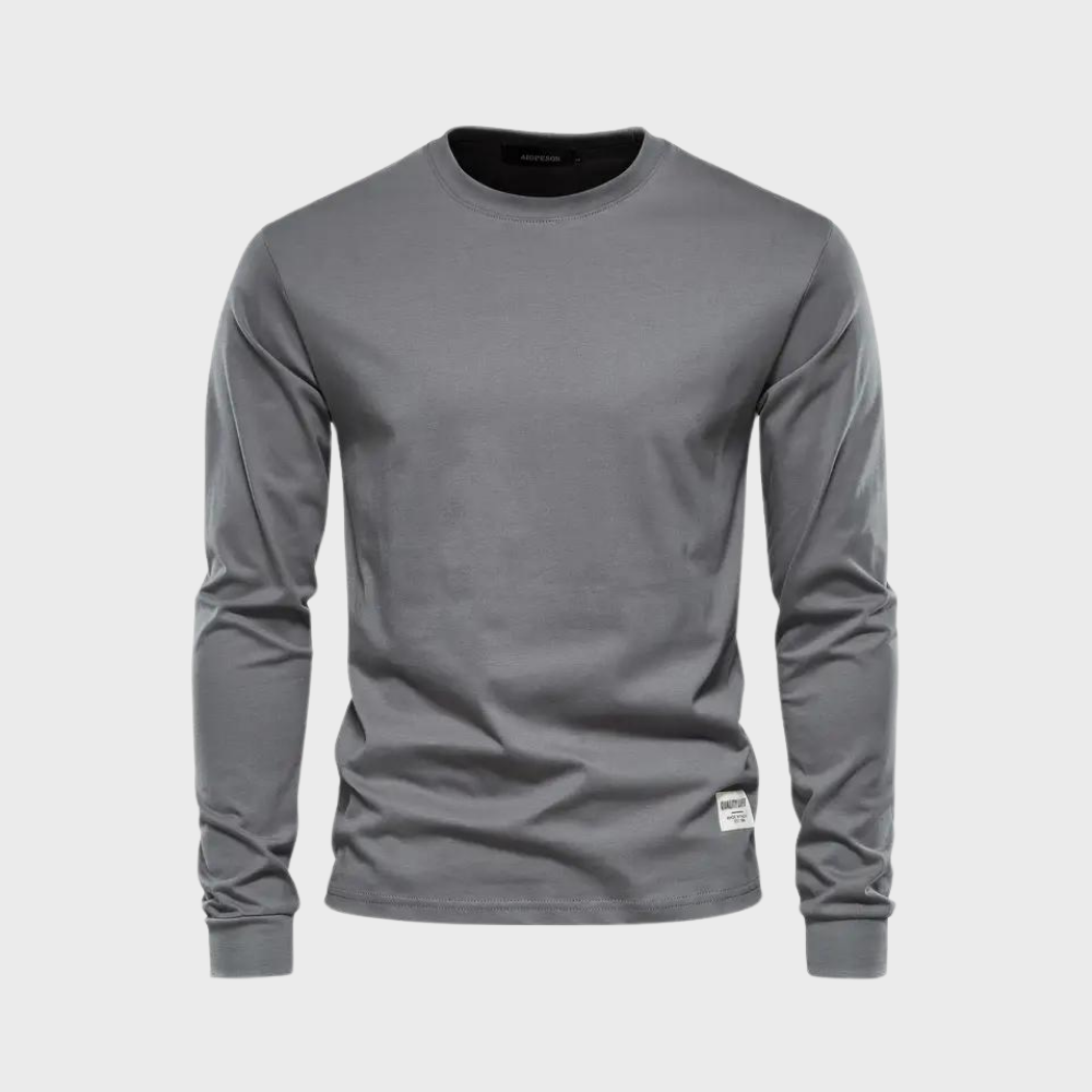 Heren Sweater met Ronde Hals