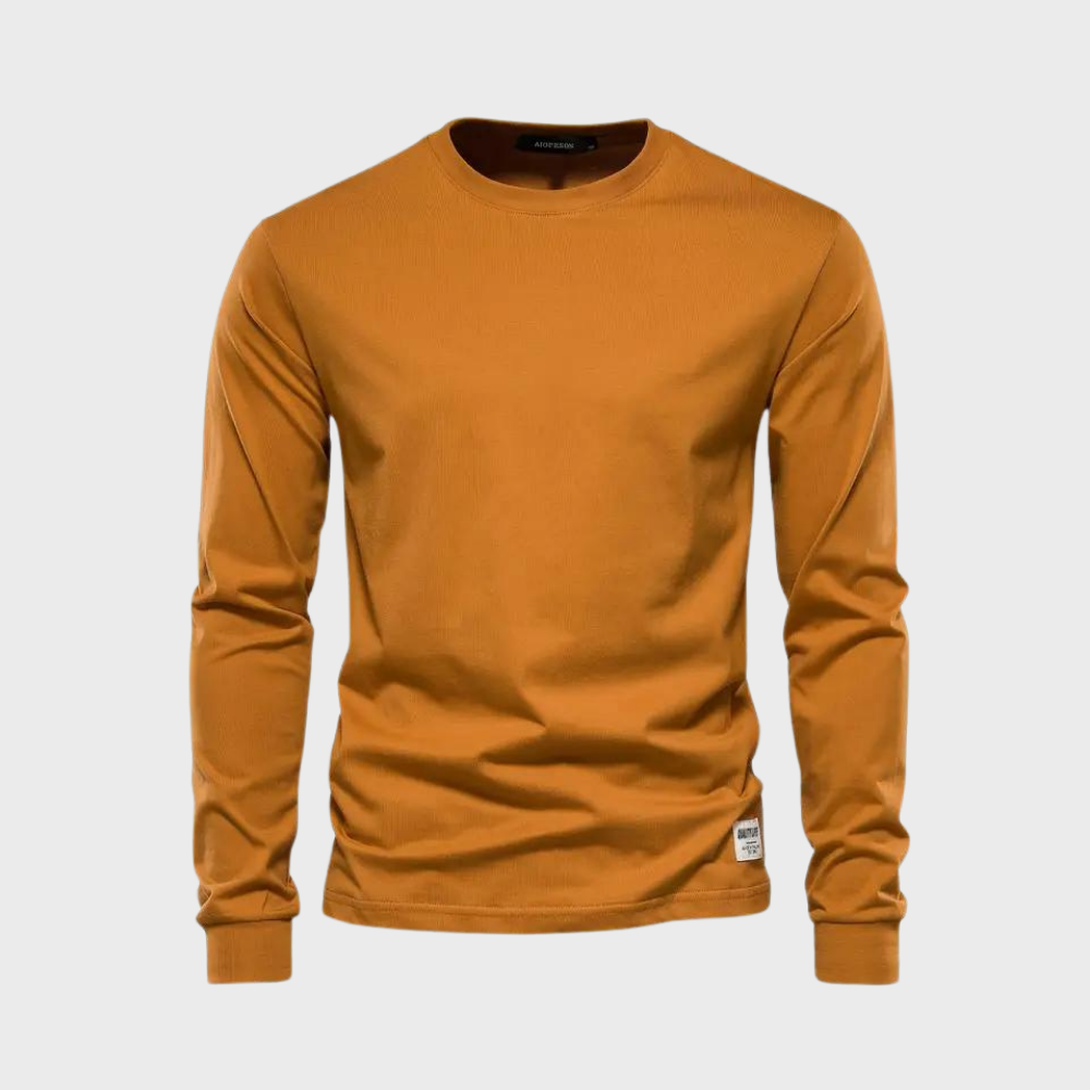 Heren Sweater met Ronde Hals