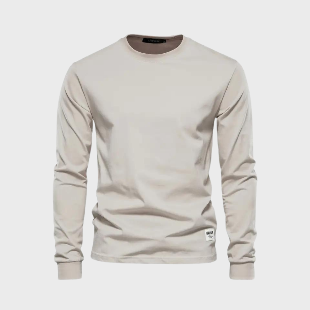 Heren Sweater met Ronde Hals