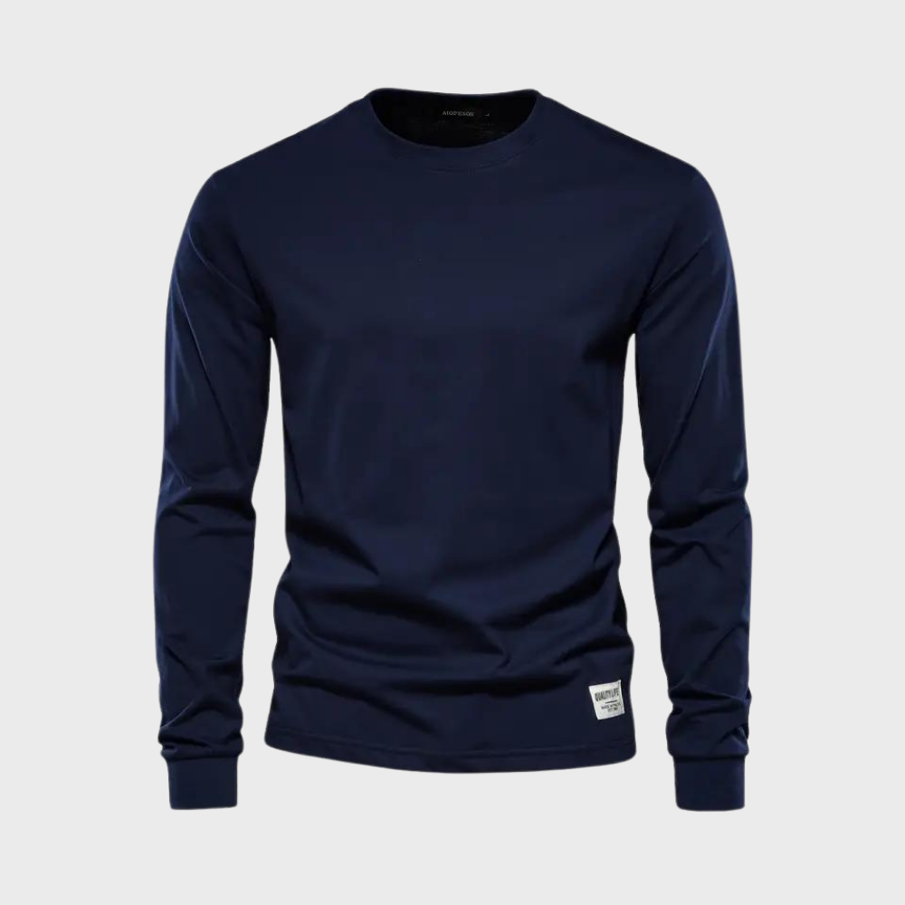 Heren Sweater met Ronde Hals