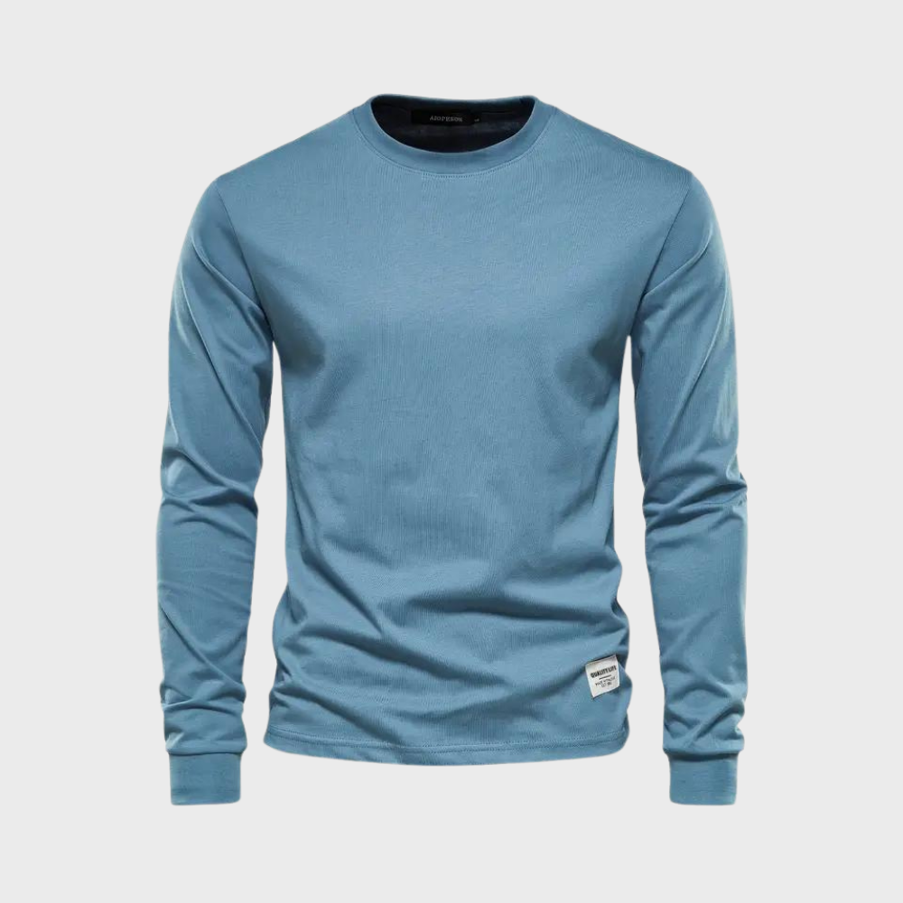 Heren Sweater met Ronde Hals