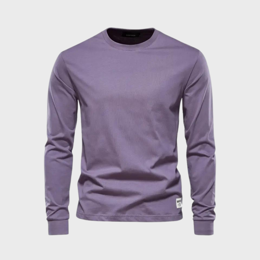 Heren Sweater met Ronde Hals