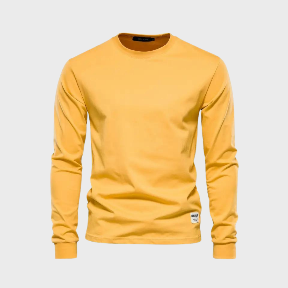 Heren Sweater met Ronde Hals