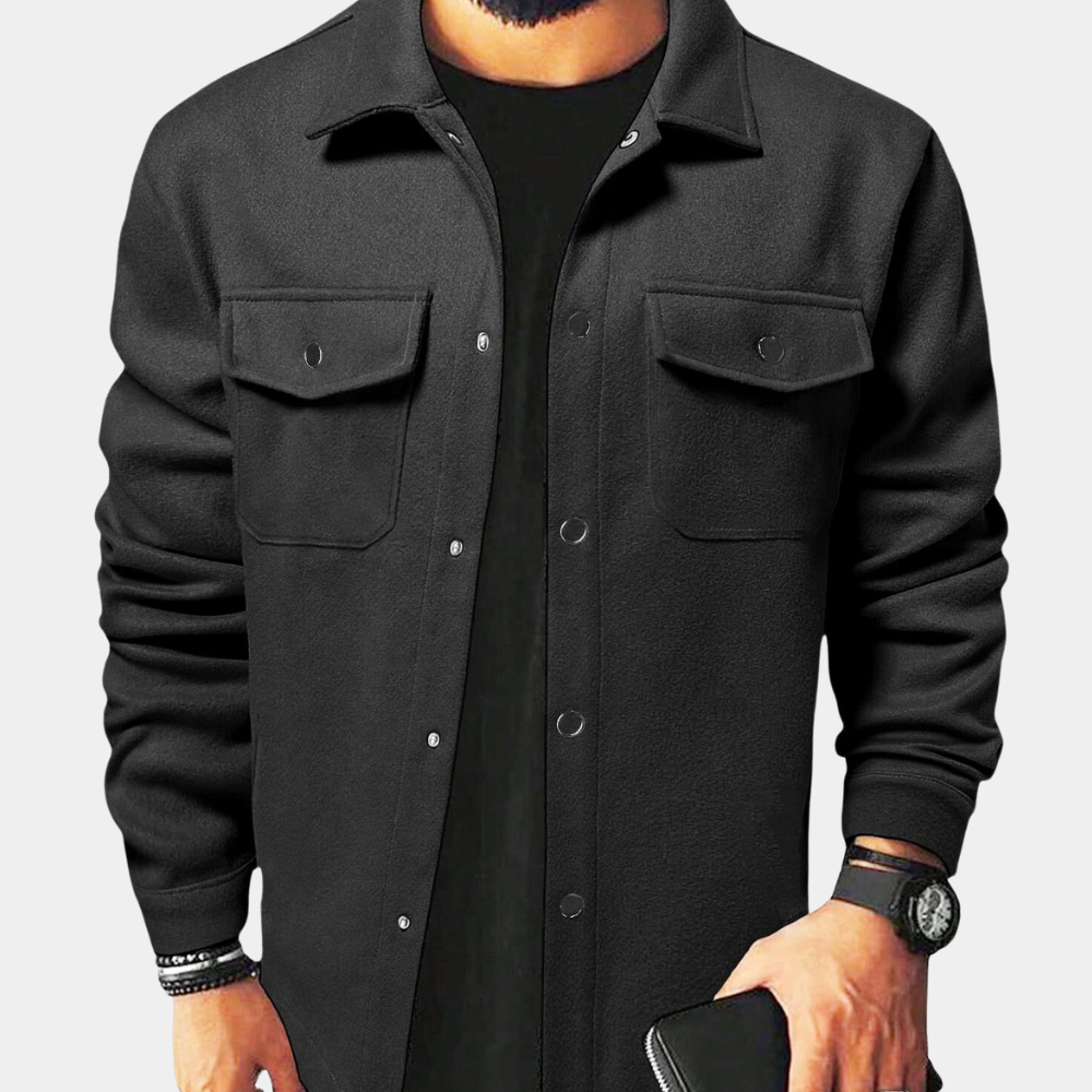 Button-down jas voor heren