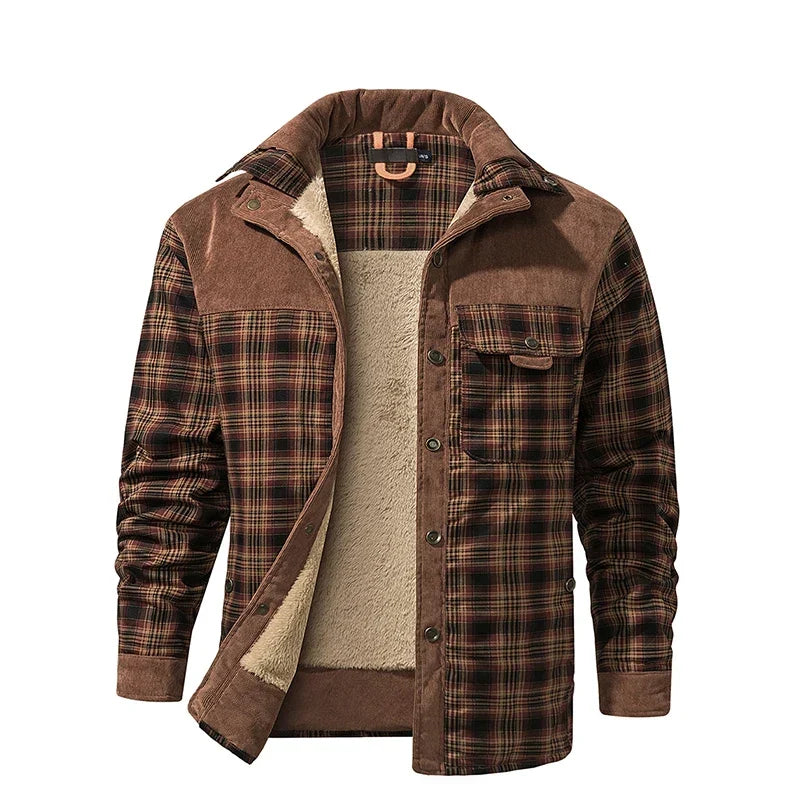 Carlo Marino Cozy Multi-Pocket Fleece Jast