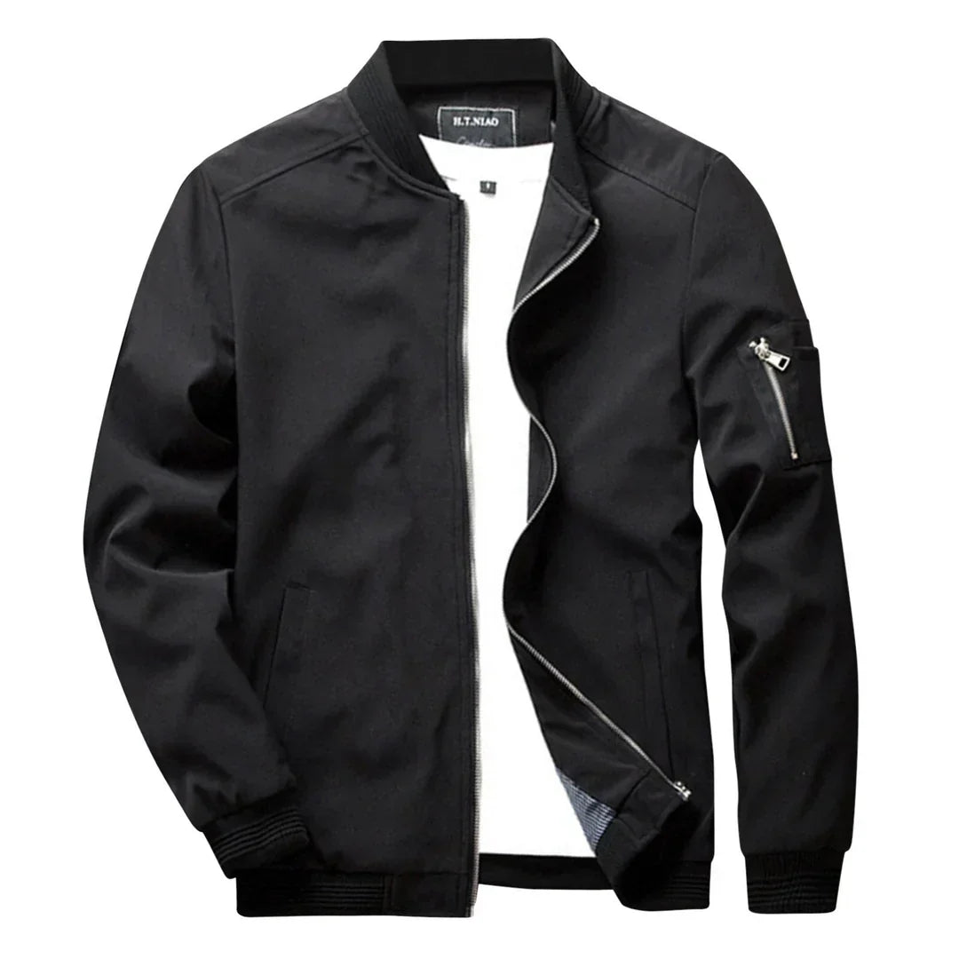 Slim Fit zomerjas met Rits