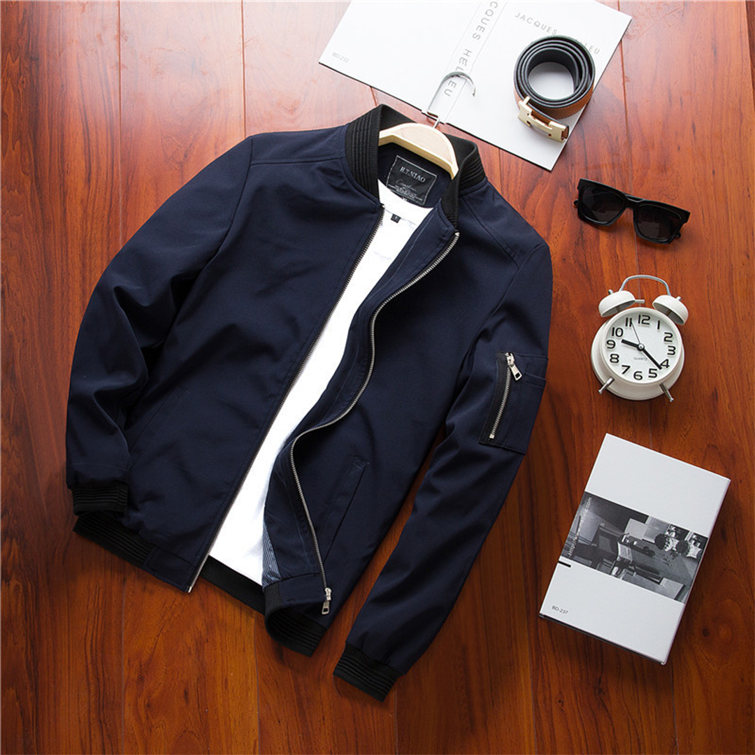 Comfortabel Bomber Jas Voor Heren