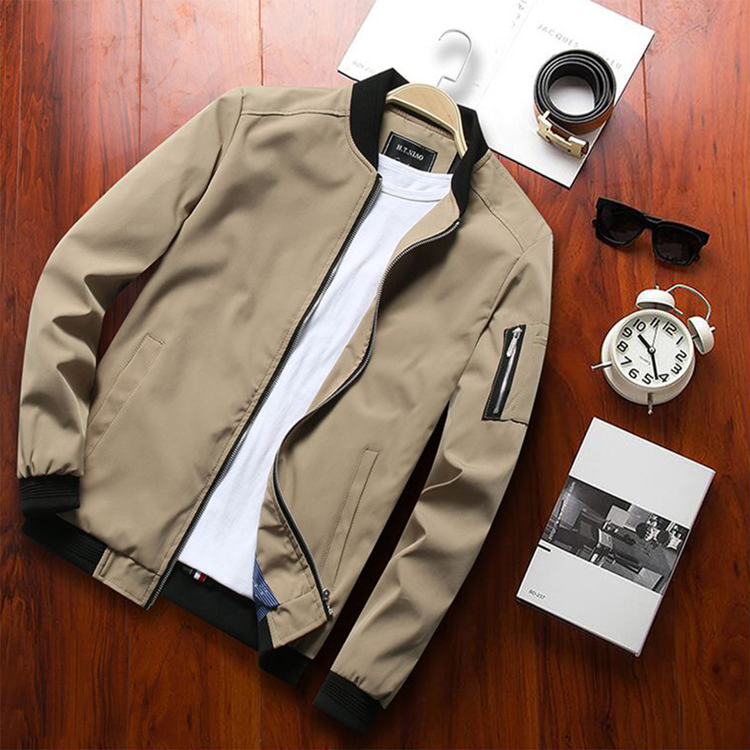 Comfortabel Bomber Jas Voor Heren