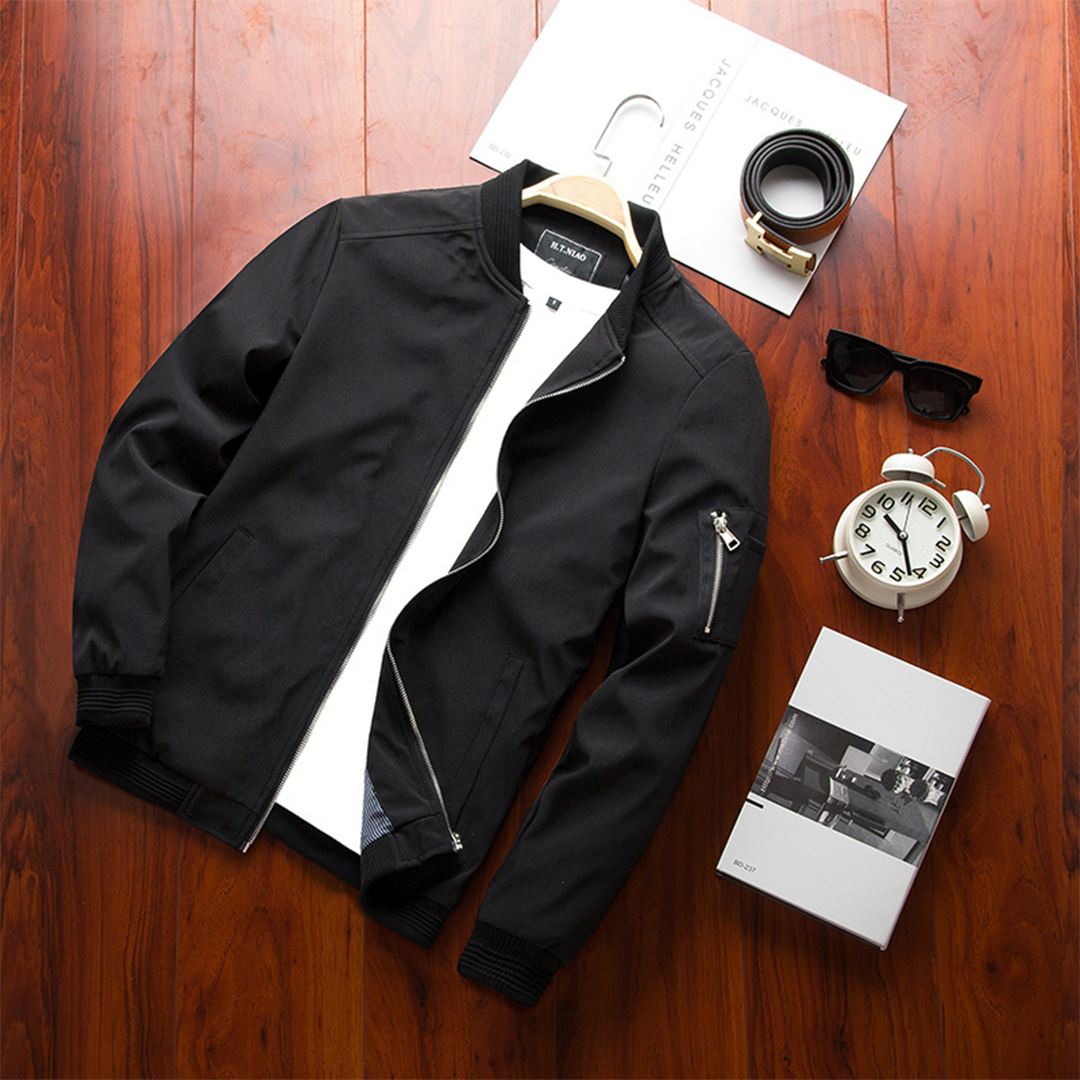 Comfortabel Bomber Jas Voor Heren