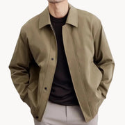 Hugo | Casual jas met knopen sluiting en elastische boord