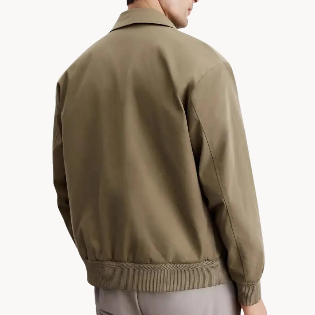 Hugo | Casual jas met knopen sluiting en elastische boord