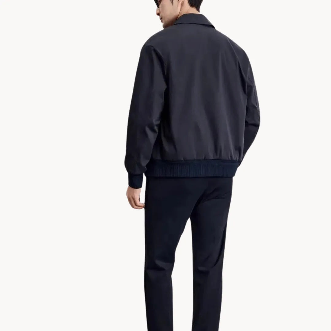 Hugo | Casual jas met knopen sluiting en elastische boord