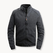 Hugo | Casual jas met opstaande kraag en ritsluiting