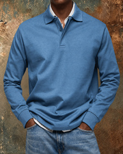 Comfortabele herfst polo
