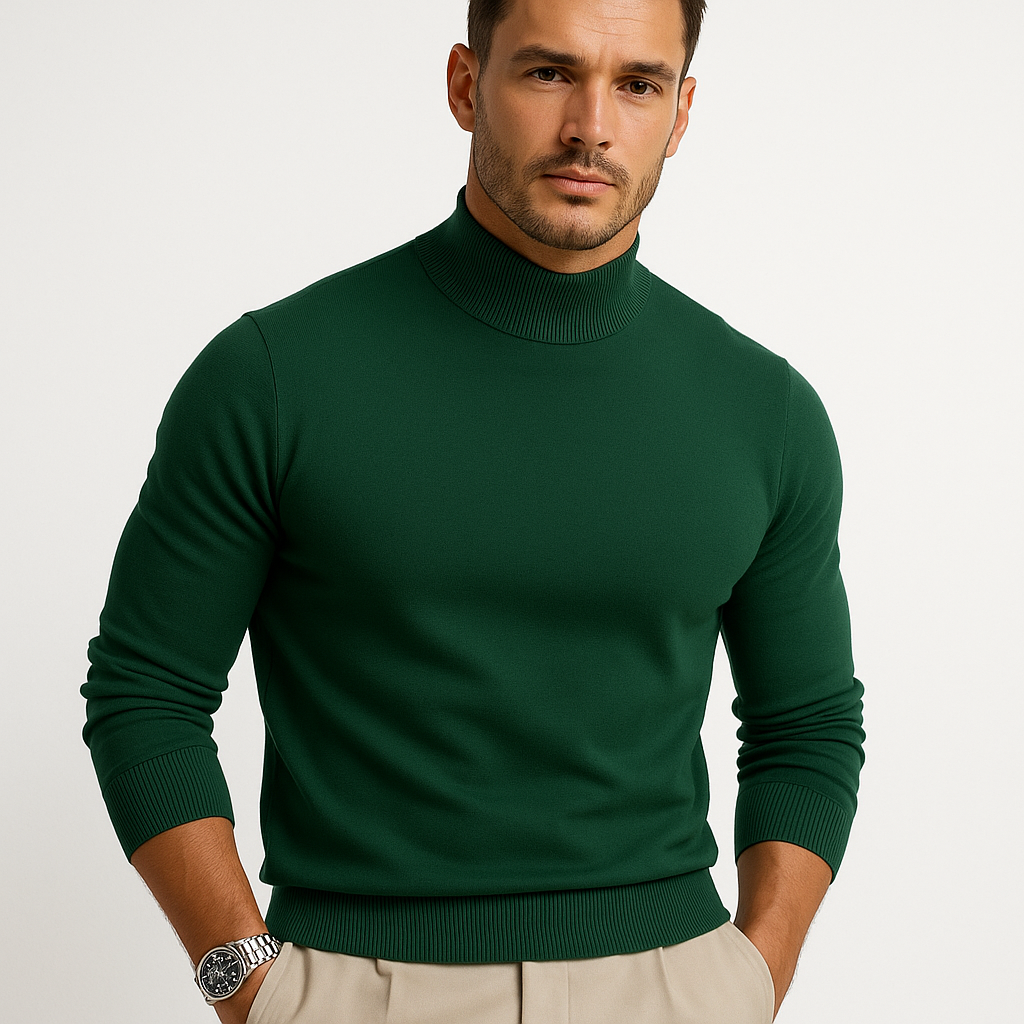 Fijngebreide Coltrui Heren Regular Fit Winter