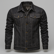 Denim truckerjack voor heren