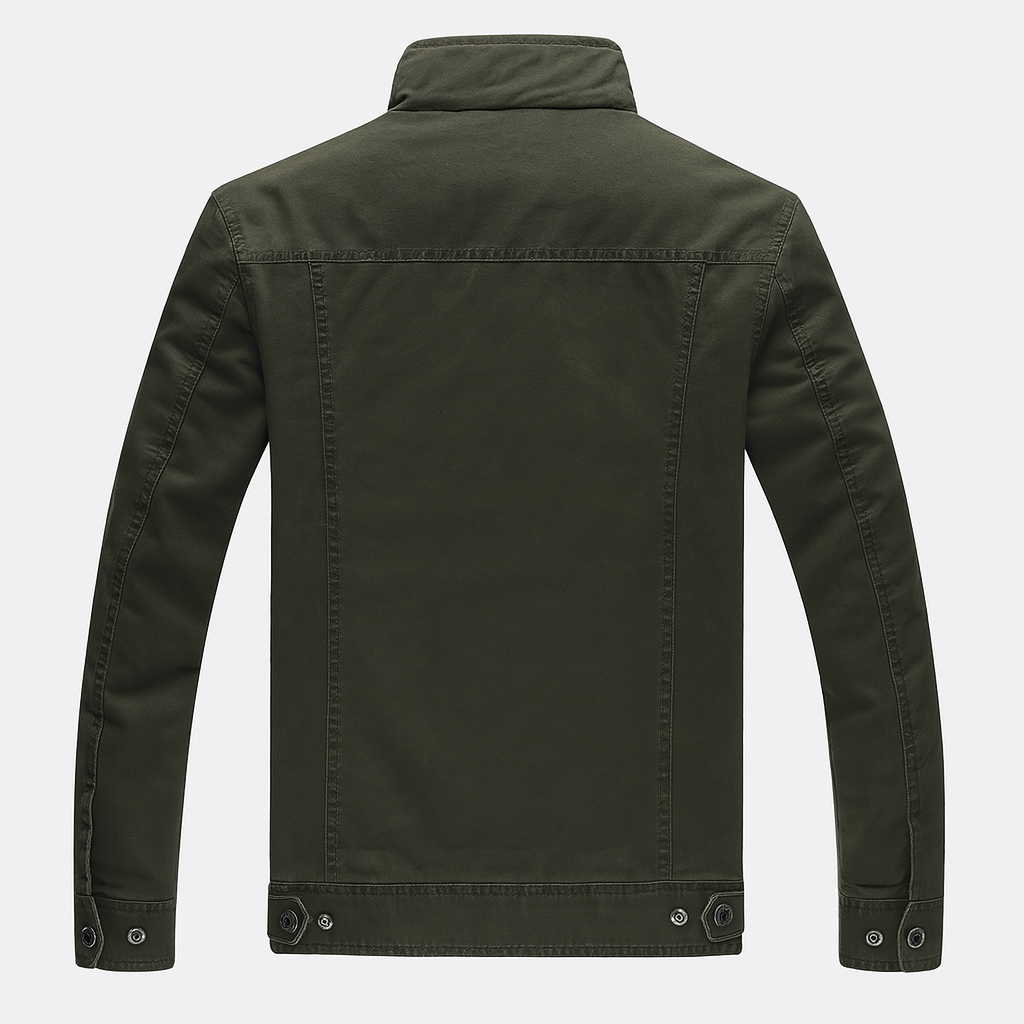 Duurzame militaire jas voor heren (voorverkoop)