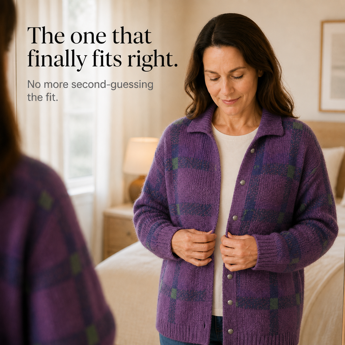 Collarhold – Oversized Cardigan Met Een Kraag Die Zijn Vorm Houdt