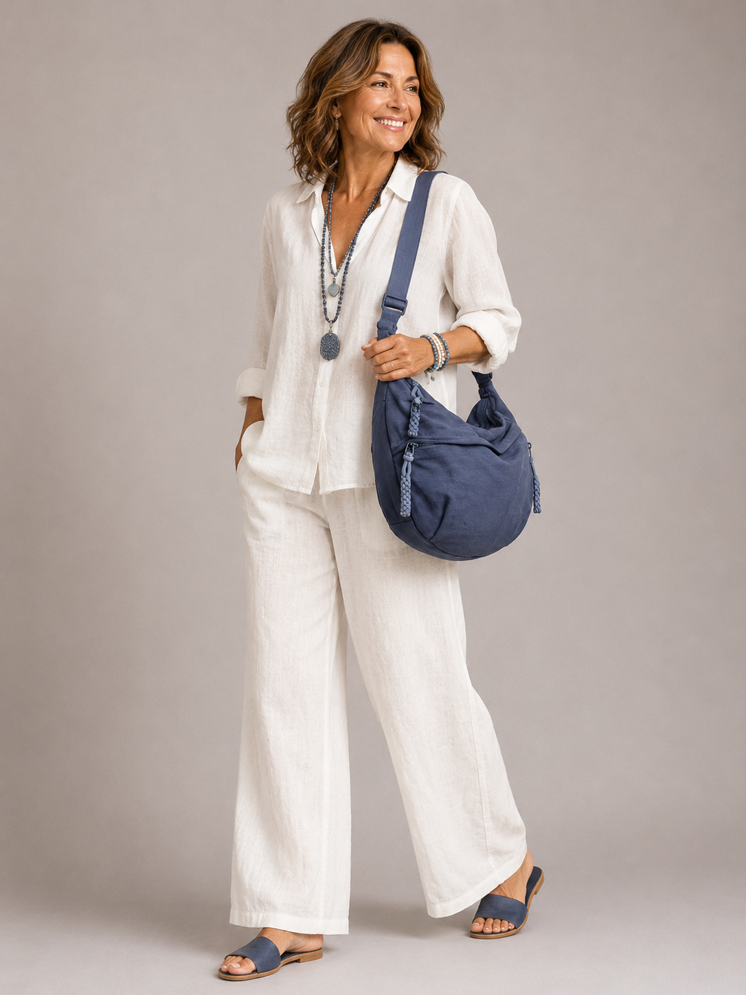 NYLON CROSSBODY-TAS VOOR VROUWEN