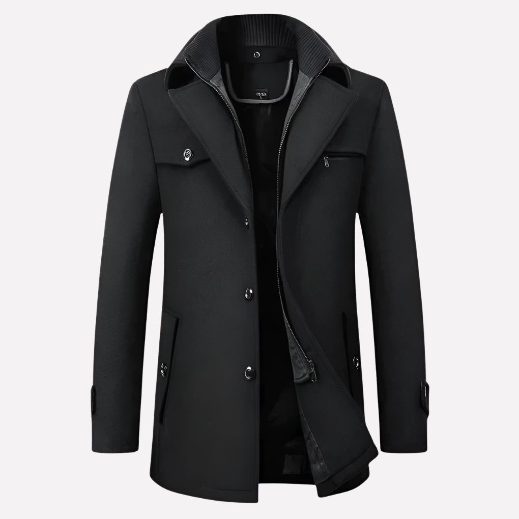Herenjas met Reverskraag en Knopen