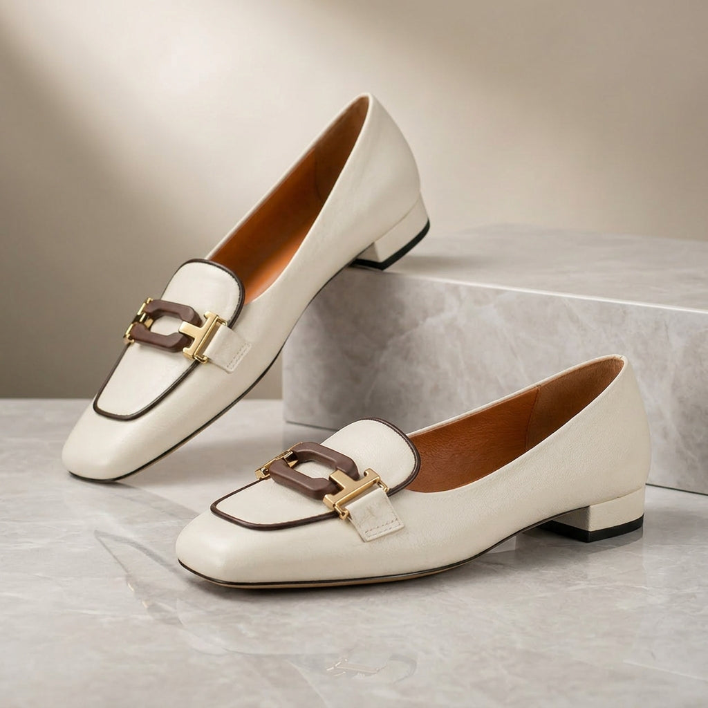 Colette | Leren loafers