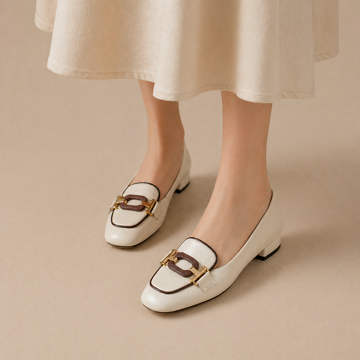 Colette | Leren loafers