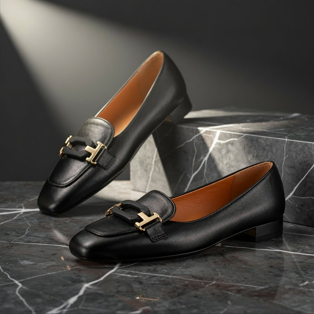 Colette | Leren loafers
