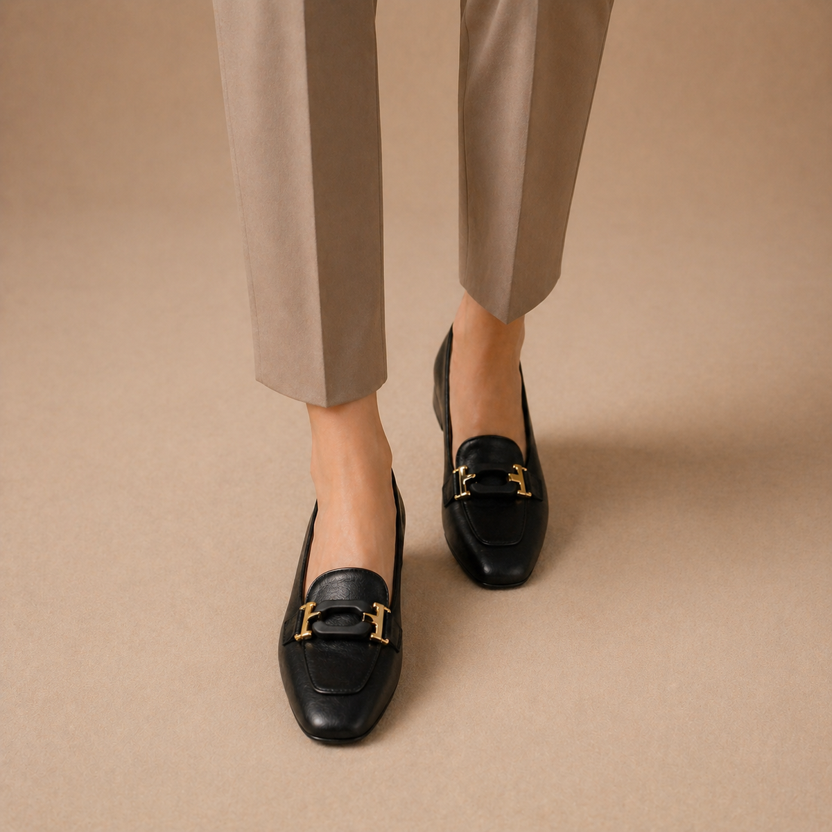Colette | Leren loafers