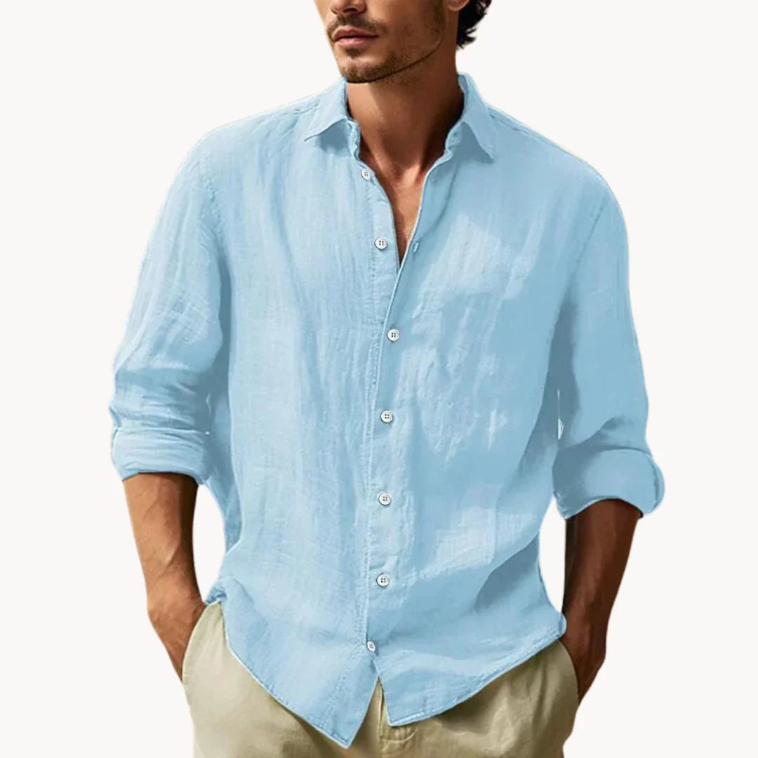 Enzo Conti Luxe Katoenen Overhemd