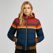 Sentra | De Retro Regenboog Pufferjas